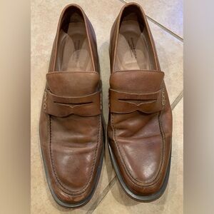 Banana Republic Men’s Brown Leather Loafers. Size: 11.  Comfort Technology